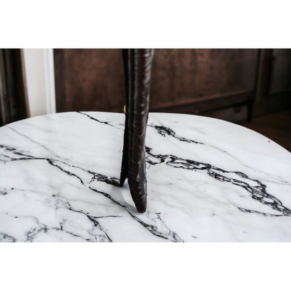 NWT Jessica M'Clintock Brown Faux Patent Leather Envelope Clutch Evening Bag - Picture 8 of 9